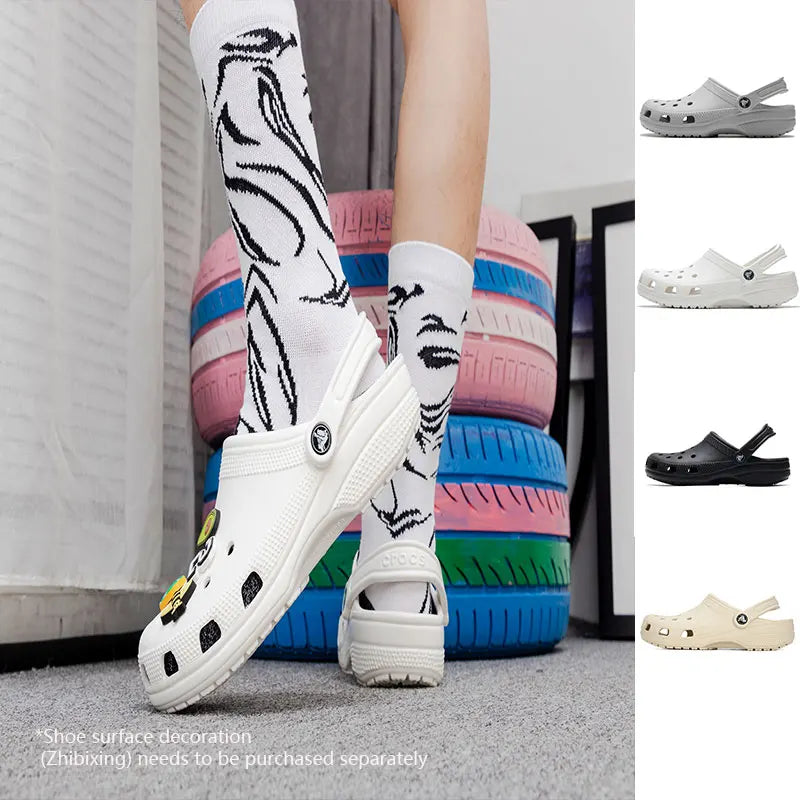 Unisex Classic Clog Sandals - Comfortable and Versatile Outdoor Footwear for Men and Women
