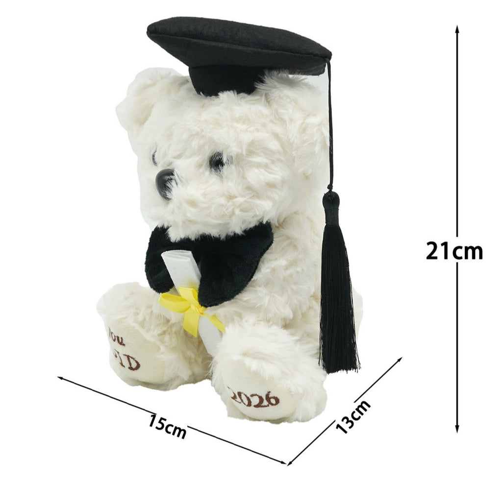 2026 Graduation Bears Plush Teddy Bear Stuffed Animal for Graduation Gift