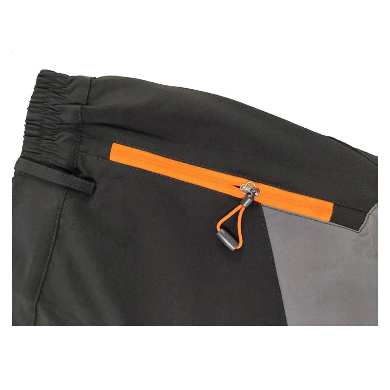Men Summer Hiking Pants Camping Trousers Wear-Resistant Water Splash Prevention Quick Dry UV Resistant Elastic Thin